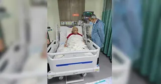 বিএনপির স্থায়ী কমিটির সদস্য সেলিমা রহমানকে দেখতে হাসপাতালে ডা. রফিকুল